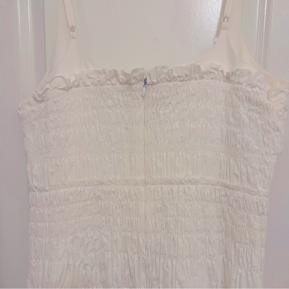 Rebecca Taylor white smocked cotton dress - Picture 8 of 15